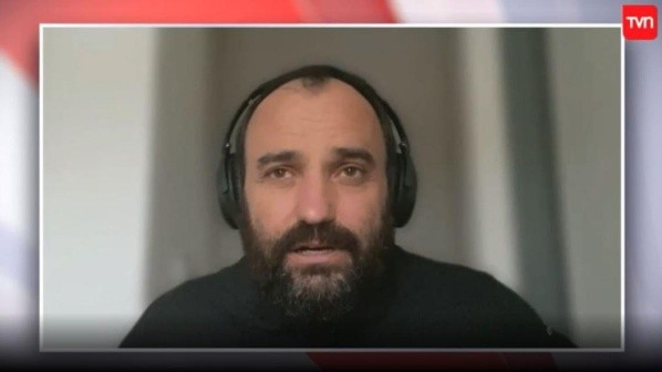 Coto Sierra reapareció con un nuevo look en Zoom de TVN