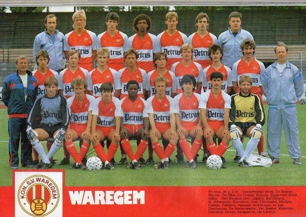 El Waregem de Juvenal Olmos.