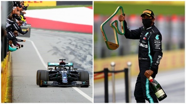 El vigente campeón mundial de F1, Lewis Hamilton, aparece tercero en el ranking de velocidad detrás de leyendas como Senna y Schumacher.