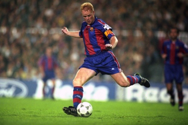 Ronald Koeman en Barcelona como jugador