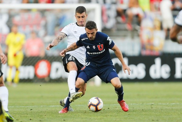 El duelo más reciente entre albos y azules se dio en el contexto de Copa Chile, cuando los albos se impusieron por 2-1.