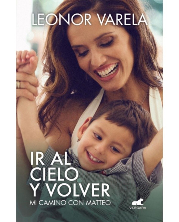 El libro de Leonor Varela, en cuya portada aparece junto a Matteo.