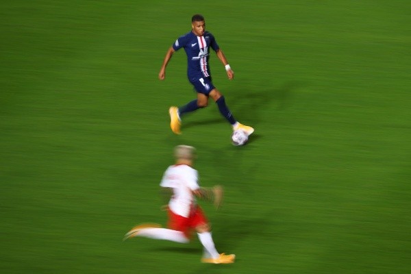 La velocidad y el poder goleador son las armas más peligrosas de Kylian Mbappé de cara a la final de Champions League. Foto: Getty Images