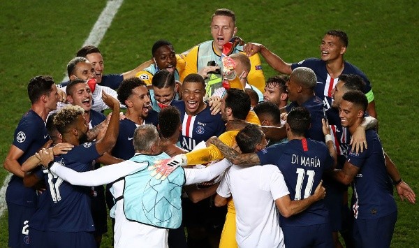 PSG se ilusiona con conseguir la primera Champions League de su historia de la mano de Neymar y Mbappé. Foto: Getty Images