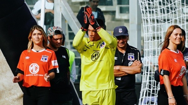 Miguel Pinto en Colo Colo Miguel Pinto en Colo Colo