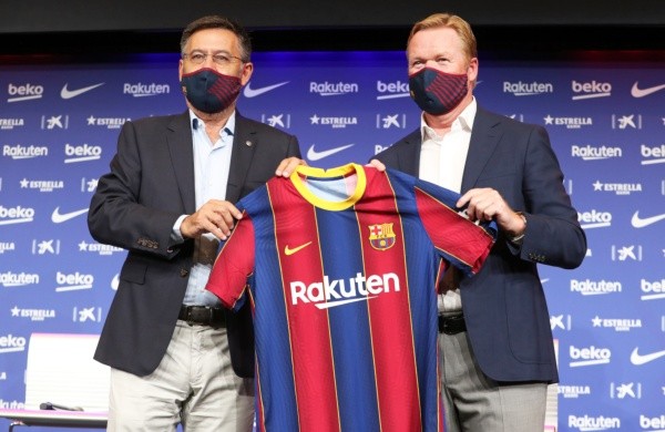 Ronald Koeman en Barcelona
