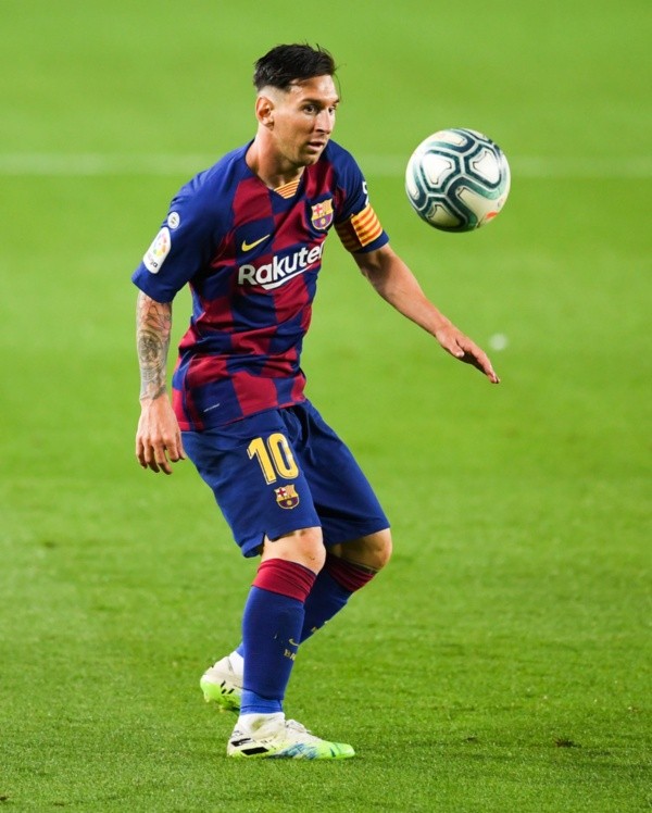 Lionel Messi en Barcelona