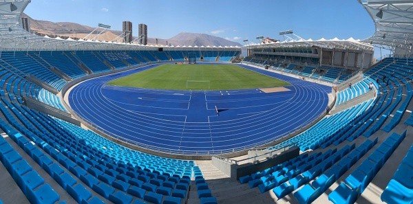 El Estadio Tierra de Campeones tiene una capacidad de 13.171 espectadores. Foto: Twitter