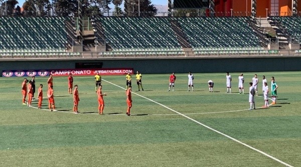 El duelo entre Copiapó y Cobreloa dio el vamos al retorno del fútbol chileno tras más de cinco meses de pausa.
