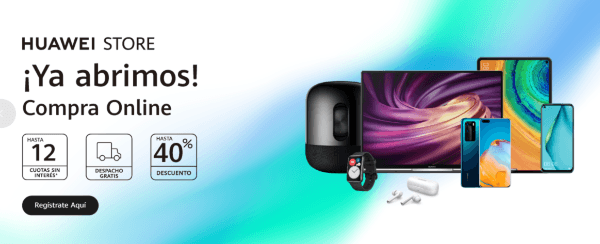 Huawei lanza tienda online en Chile