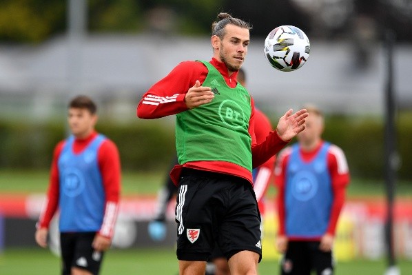 Bale está entrenando con Gales a la espera de enfrentar a Finlandia este jueves por la Nations League.