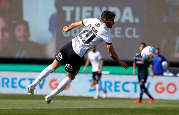 Nicolás Blandi ante la U Nicolás Blandi ante la U