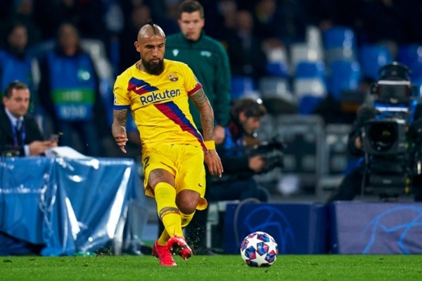 Arturo Vidal en Barcelona. Arturo Vidal en Barcelona.