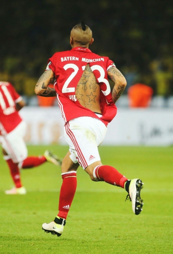 La camiseta 23 de Arturo Vidal La camiseta 23 de Arturo Vidal