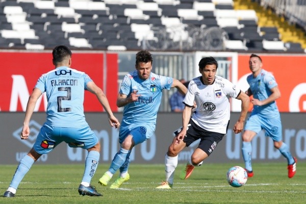 Los Albos sumaron una nueva derrota en el Campeonato Nacional, pues sucumbieron ante O&#039;Higgins en el Monumental. (FOTO: Agencia Uno)