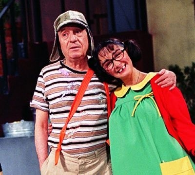 Chilindrina junto al Chavo del 8 Chilindrina junto al Chavo del 8
