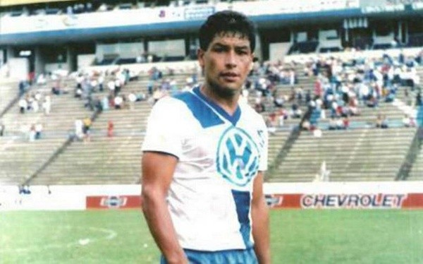 Jorge Aravena en sus años como jugador del Puebla. Foto: Archivo El Sol de Puebla