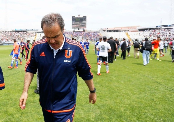 Martín Lasarte ya ha estado en el Estadio Monumental, pero dirigiendo a Universidad de Chile y Universidad Católica. Foto: Agencia Uno