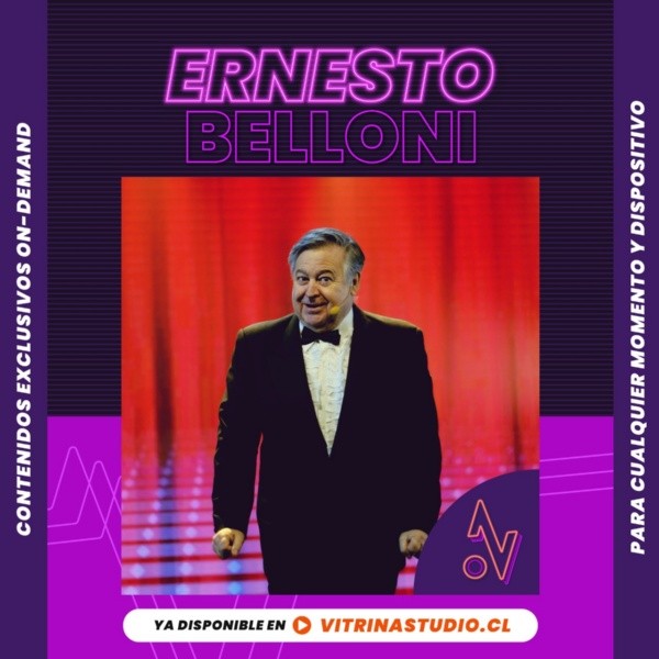 Ernesto Belloni será parte del Festival 'Chile 18ero' Ernesto Belloni será parte del Festival 'Chile 18ero'