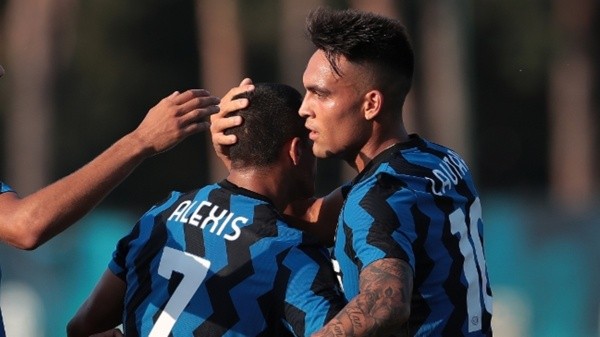 Alexis Sánchez intentará ganarse un lugar en el once estelar del Inter de Milán esta temporada. Foto: Getty Images