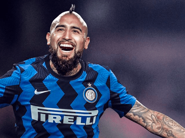 Arturo Vidal se pondrá este lunes la camiseta del Inter de Milán: Foto: ElevenZeroZero
