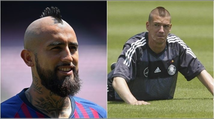 El origen del peinado de Arturo Vidal El origen del peinado de Arturo Vidal
