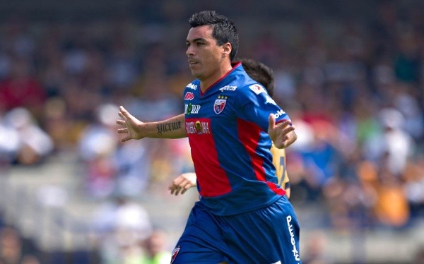 Esteban Paredes pasó en el 2012 por el Atlante de México, tras su primer paso por Colo Colo.
