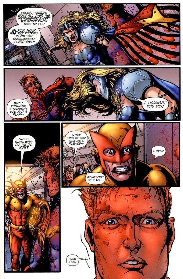 La escena del avión en “The Boys”.(2)