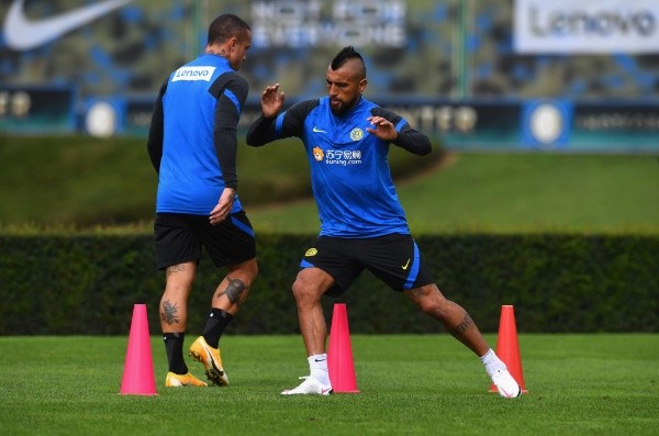 Arturo Vidal está listo para debutar en Inter de Milán - Getty
