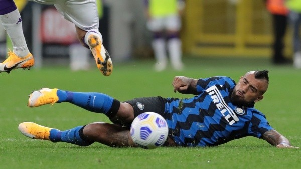 Arturo Vidal debutó en el Inter de Milán con aprobación de la prensa especializada. Foto: Getty Images