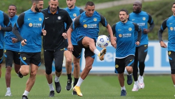 Alexis Sánchez en el Inter de Milán