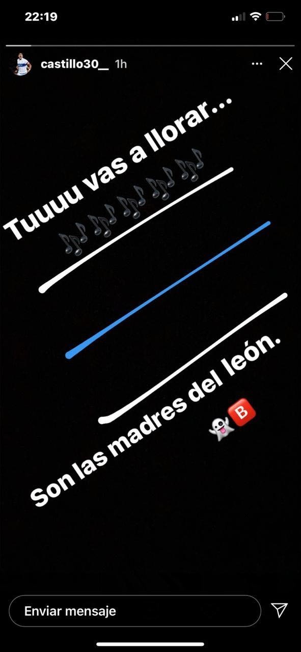 La ofensiva burla de Nicolás Castillo a la U tras el clásico universitario. Foto: Instagram