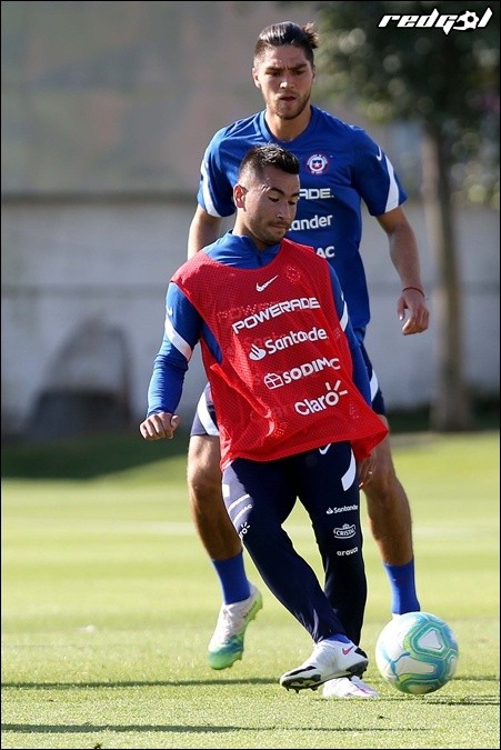 Entrenamiento de la selección chilena para las Eliminatorias Qatar 2022