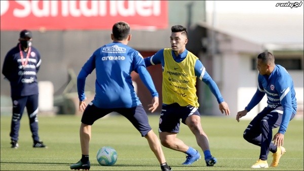 Entrenamiento de la selección chilena para las Eliminatorias Qatar 2022