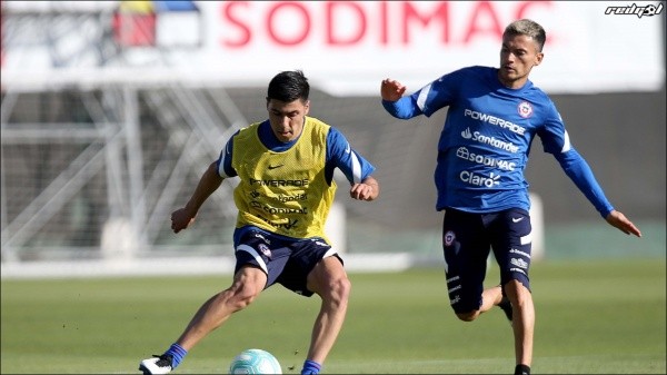 Entrenamiento de la selección chilena para las Eliminatorias Qatar 2022