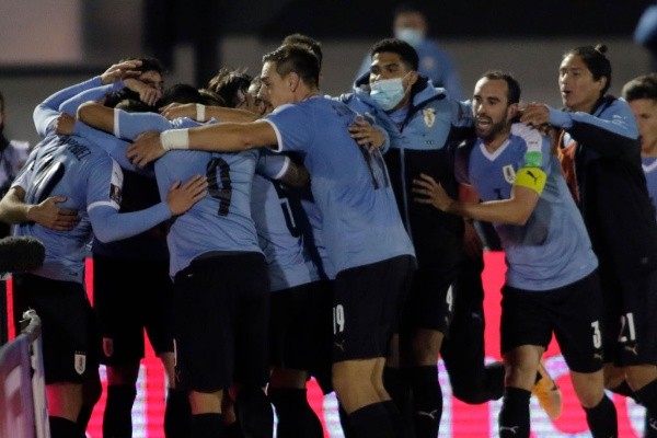 Uruguay ganó con un gol en el final - Getty