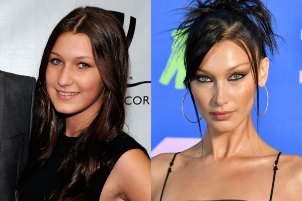 El cambio de Bella Hadid El cambio de Bella Hadid