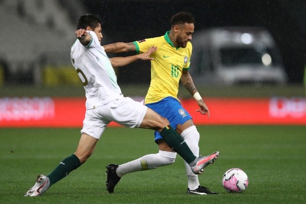 Neymar no brilló, pero aportó con su calidad para la goleada de Brasil ante Bolivia. Foto: Getty Images