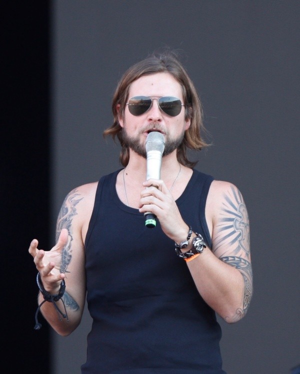 Jean Philippe Cretton en la Cumbre del Rock en 2017 | Foto: Agencia Uno