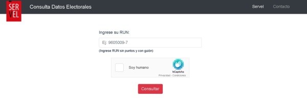 Revisa si fuiste elegido para ser vocal de mesa | Foto: Servel