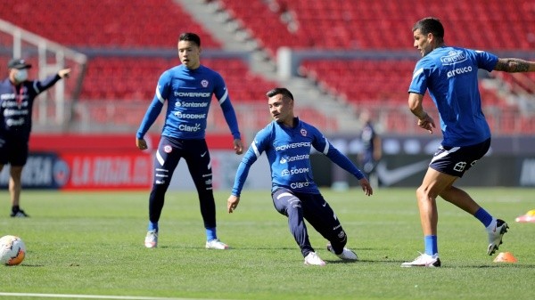Jean Meneses en la selección chilena Jean Meneses en la selección chilena