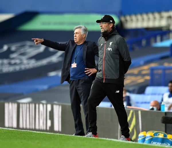 Carlo Ancelotti será un difícil desafío para Jurgen Klopp en el regreso de la Premier League. (Foto: Getty)