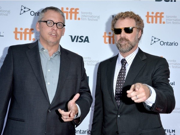 El director Adam McKay junto a uno de sus fieles colaboradores, Will Ferrell.