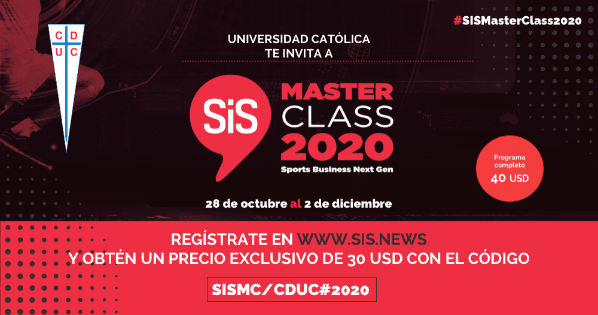 Desde el 28 de octubre se realizará el SiS Máster Class 2020, del cual Católica es Socio Fundador.