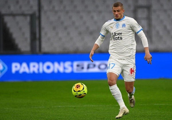 Mickaël Cuisance en el Olympique de Marsella (Getty Images)