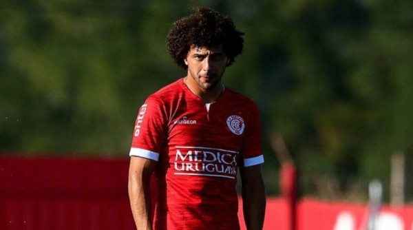 Maximiliano Falcón estuvo de 2019 a 2020 en Rentistas, siendo parte del histórico primer título en Primera División. Foto: Archivo