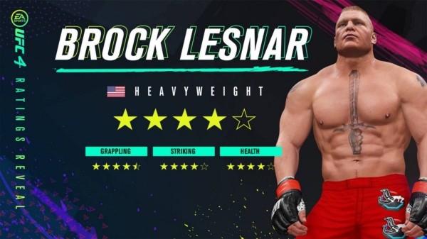 Brock Lesnar en UFC 4