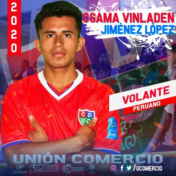 Osama Vinladen presentado en Unión Comercio de Perú Osama Vinladen presentado en Unión Comercio de Perú