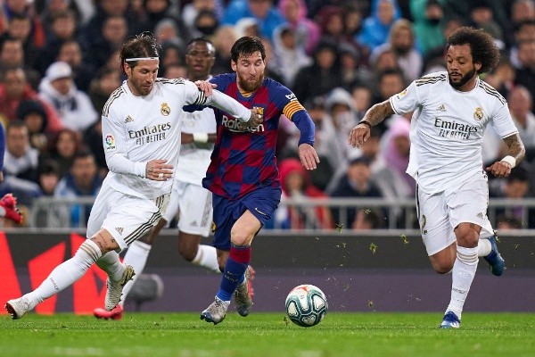 Barcelona y Real Madrid animan un partidazo por La Liga de España. Foto: Getty Images