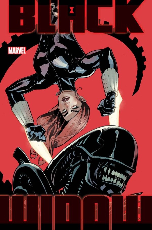 Black Widow #5 — Marvel vs. Alien por Terry Dodson